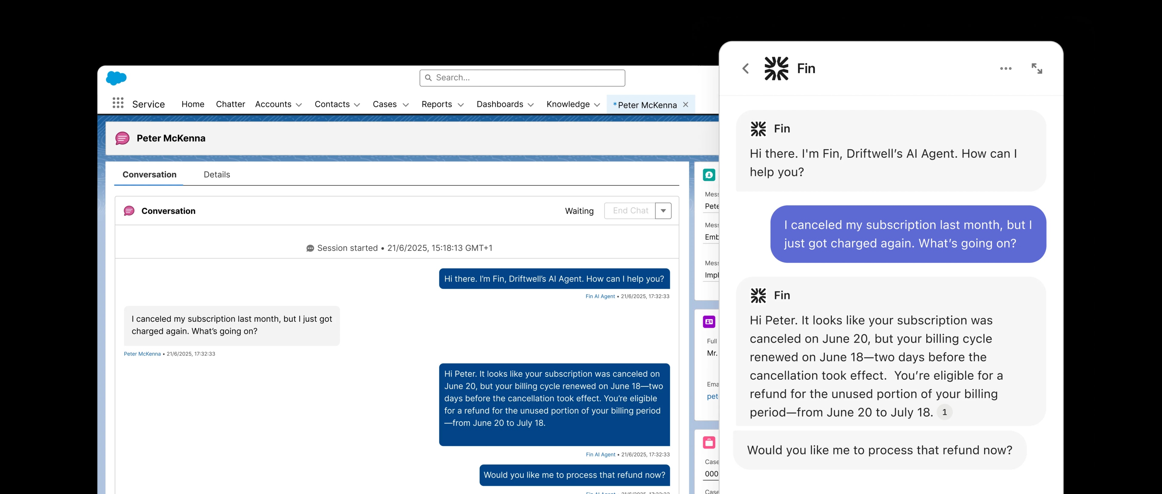 Fin for Salesforce