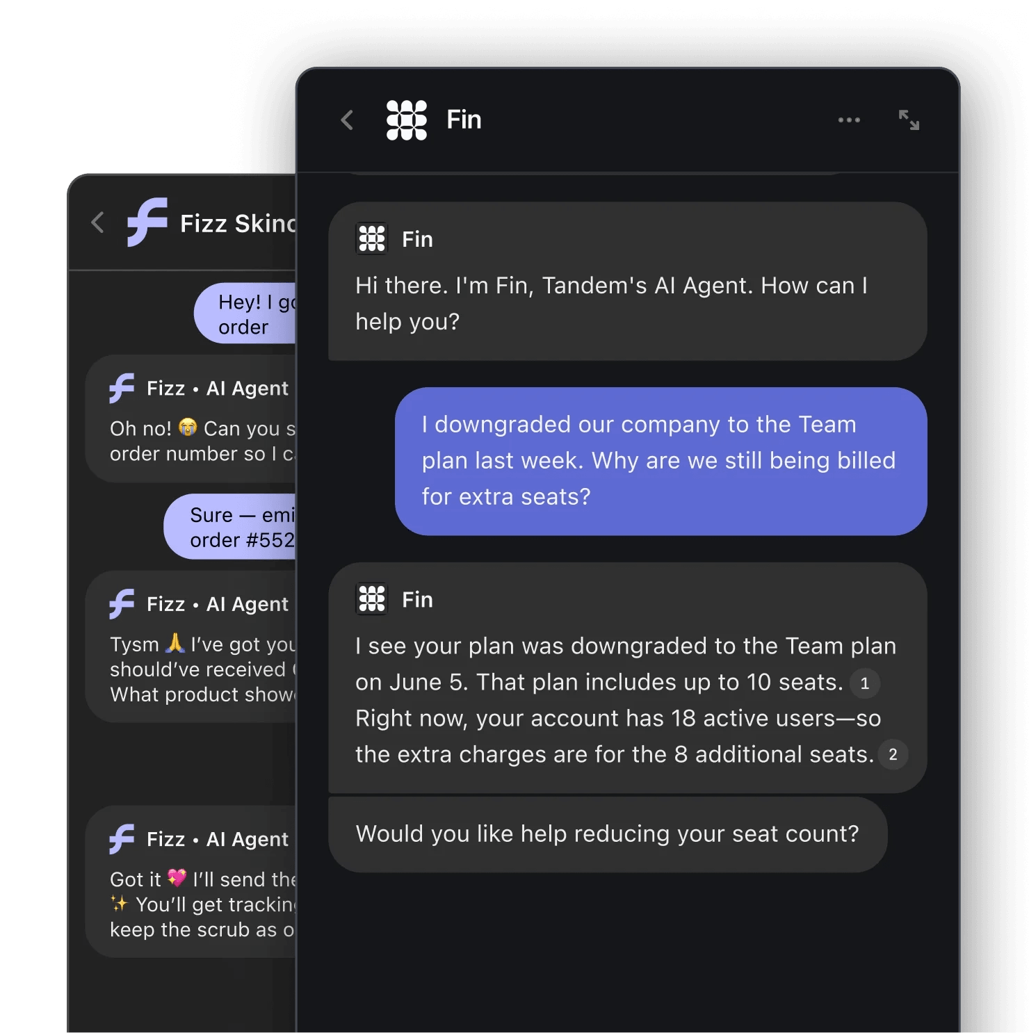 Live chat